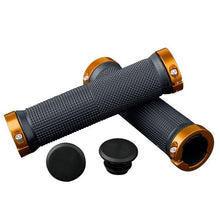 Load image into Gallery viewer, Soft Bicycle Grip Shock Absorption Road Bike Handlebar Cover Aluminium Alloy Lock Rubber Anti-slip Cycling Handle Grips Bike Handle Non Slip Soft Rubber Grips Mountain Bicycle Lock On Handle Bar