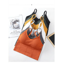 Load image into Gallery viewer, Soft Cotton Sports Bras For Women Push Up Solid Sports Bra Jogging Gym Women Sports Bra Girl Underwear Fitness Running Yoga Sport Tops