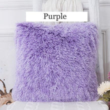 Load image into Gallery viewer, Soft Fur Plush Shaggy Fluffy Pillow Cover Decorative Cushion Covers For Home Living Room Sofa Decor Luxury Faux Fur Throw Pillow Cover Decorative Plush Pillow Case Cushion Cover Shell for Sofa Bedroom Car 43x43cm