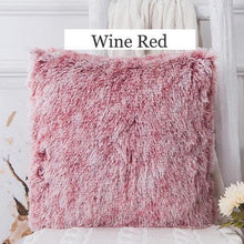 Load image into Gallery viewer, Soft Fur Plush Shaggy Fluffy Pillow Cover Decorative Cushion Covers For Home Living Room Sofa Decor Luxury Faux Fur Throw Pillow Cover Decorative Plush Pillow Case Cushion Cover Shell for Sofa Bedroom Car 43x43cm