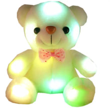 Load image into Gallery viewer, Soft Plush Doll, Light Up LED Teddy Bear Stuffed Animals, Mini Glow Bear Plush Toy Creative Colorful Glowing Teddy Bear Doll Gifts for Bedroom, Kids, Baby, Valentine - Pink