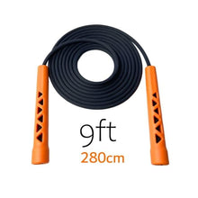 Load image into Gallery viewer, Soft PVC Skipping Rope Rapid Speed Jump Rope Adjustable Tangle Free Exercise Fitness Training Workout Ultra-Lightweight And Adjustable Portable Design Non-Slip Grip Jump Rope