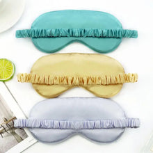 Load image into Gallery viewer, Soft Silk Sleep Eye Mask Portable Travel Eye Patch Nap Eye Patch Super Smooth Eye Mask Eye Cover Sleeping Mask Night