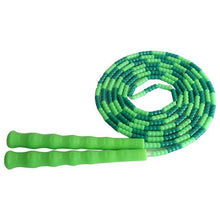 Load image into Gallery viewer, Soft Skipping Rope Yoga Beaded Workout Jumping Non-slip Handle Sports Gym Exercise Burning Fitness Adjustable Length Tangle-Free Segmented Soft Beaded Skipping Rope Fitness Jump Rope For Kids Man Women