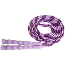 Load image into Gallery viewer, Soft Skipping Rope Yoga Beaded Workout Jumping Non-slip Handle Sports Gym Exercise Burning Fitness Adjustable Length Tangle-Free Segmented Soft Beaded Skipping Rope Fitness Jump Rope For Kids Man Women