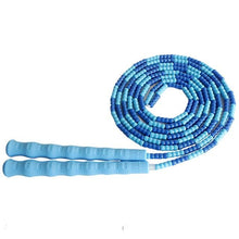 Load image into Gallery viewer, Soft Skipping Rope Yoga Beaded Workout Jumping Non-slip Handle Sports Gym Exercise Burning Fitness Adjustable Length Tangle-Free Segmented Soft Beaded Skipping Rope Fitness Jump Rope For Kids Man Women