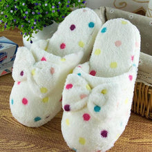 Load image into Gallery viewer, Soft Slipper Womens Home Plush House Winter Warm Slippers Soft Indoors Bedroom Slippers With Memory Foam Comfortable Slip On House Shoes Warm Fur Lined Slippers