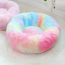 Load image into Gallery viewer, Soft Winter Warm Plush Calming Pet Bed