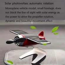 Load image into Gallery viewer, Solar Airplane Creative Car Decoration