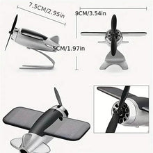 Load image into Gallery viewer, Solar Airplane Creative Car Decoration
