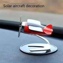Load image into Gallery viewer, Solar Airplane Creative Car Decoration