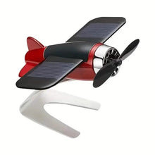 Load image into Gallery viewer, Solar Airplane Creative Car Decoration
