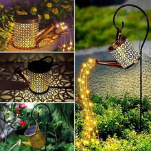 Load image into Gallery viewer, Solar LED Watering Can String Lights