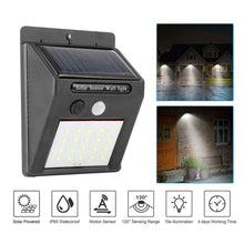 Load image into Gallery viewer, Solar Light 20 LEDs Outdoor PIR