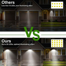Load image into Gallery viewer, Solar Light 20 LEDs Outdoor PIR