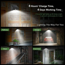 Load image into Gallery viewer, Solar Light 20 LEDs Outdoor PIR