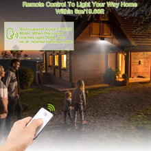 Load image into Gallery viewer, Solar Lights 88 LEDs Outdoor Wall Lamps