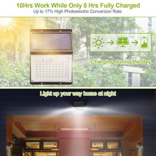 Load image into Gallery viewer, Solar Lights 88 LEDs Outdoor Wall Lamps