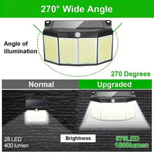 Load image into Gallery viewer, Solar Lights Outdoor 576 LED with Lights Reflector and 3 Lighting Modes