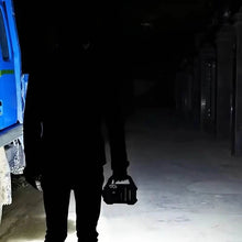Load image into Gallery viewer, Solar Portable Flashlight & Handheld Searchlight with Side Lights