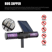 Load image into Gallery viewer, Solar Powered Bug Zapper