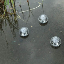 Load image into Gallery viewer, Solar Powered Floating Pond Light Garden Swimming Pool Color Changing LED Lamp
