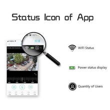 Load image into Gallery viewer, Solar Powered IP Camera with Rechargable Batteries HD 1080p Loop Recording