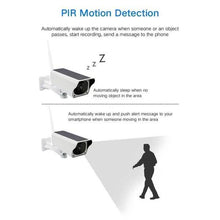 Load image into Gallery viewer, Solar Powered IP Camera with Rechargable Batteries HD 1080p Loop Recording