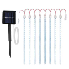 Load image into Gallery viewer, Solar Powered Meteor Shower String Light