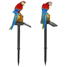 Load image into Gallery viewer, Solar Powered Parrot Garden Light IP65 Waterproof LED