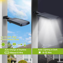 Load image into Gallery viewer, Solar Powered Wall Outdoor Lights