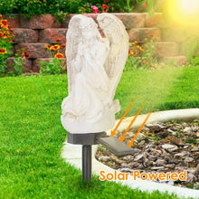 Load image into Gallery viewer, Solar Praying Angle Statue Garden Light