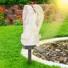Load image into Gallery viewer, Solar Praying Angle Statue Garden Light