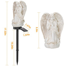 Load image into Gallery viewer, Solar Praying Angle Statue Garden Light