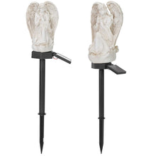 Load image into Gallery viewer, Solar Praying Angle Statue Garden Light