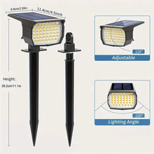 Load image into Gallery viewer, Solar Spot Lights and Solar Motion Sensor Spotlights