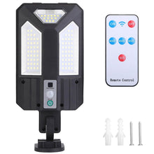 Load image into Gallery viewer, Solar Wall Light Outdoor Beads PIR Motion Sensor Remote Control Wireless Lamps