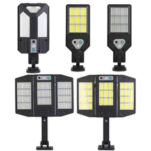 Load image into Gallery viewer, Solar Wall Light Outdoor Beads PIR Motion Sensor Remote Control Wireless Lamps