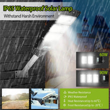 Load image into Gallery viewer, Solar Wireless IP65 Waterproof Street Path Light