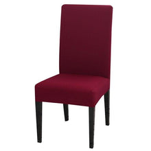 Load image into Gallery viewer, Solid Color Chair Cover Stretch Spandex Seat Cover For Office Wedding Banquet Hotel Home Chair Covers Banquet Chair Seat Protector Slipcover For Home Party Hotel Wedding Ceremony