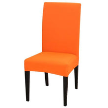 Load image into Gallery viewer, Solid Color Chair Cover Stretch Spandex Seat Cover For Office Wedding Banquet Hotel Home Chair Covers Banquet Chair Seat Protector Slipcover For Home Party Hotel Wedding Ceremony