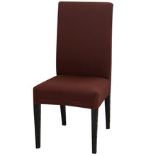 Load image into Gallery viewer, Solid Color Chair Cover Stretch Spandex Seat Cover For Office Wedding Banquet Hotel Home Chair Covers Banquet Chair Seat Protector Slipcover For Home Party Hotel Wedding Ceremony