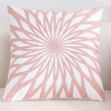Load image into Gallery viewer, Solid Geometric Cushion Cover Pink Gray Blue Modern Decorative Throw Pillow Case Cushion Case for Room Bedroom Room Decorative Sofa Cushions Throw Pillows Cotton Pillow Covers Pillowcases 45x45
