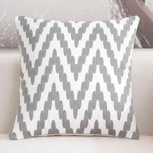 Load image into Gallery viewer, Solid Geometric Cushion Cover Pink Gray Blue Modern Decorative Throw Pillow Case Cushion Case for Room Bedroom Room Decorative Sofa Cushions Throw Pillows Cotton Pillow Covers Pillowcases 45x45