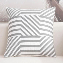 Load image into Gallery viewer, Solid Geometric Cushion Cover Pink Gray Blue Modern Decorative Throw Pillow Case Cushion Case for Room Bedroom Room Decorative Sofa Cushions Throw Pillows Cotton Pillow Covers Pillowcases 45x45