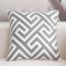 Load image into Gallery viewer, Solid Geometric Cushion Cover Pink Gray Blue Modern Decorative Throw Pillow Case Cushion Case for Room Bedroom Room Decorative Sofa Cushions Throw Pillows Cotton Pillow Covers Pillowcases 45x45