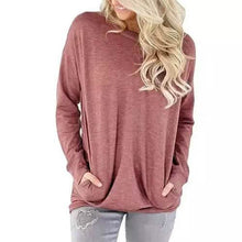 Load image into Gallery viewer, Solid Long Sleeve Shirt