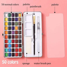Load image into Gallery viewer, Solid Watercolor Pigment Set