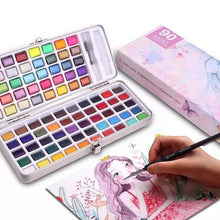 Load image into Gallery viewer, Solid Watercolor Pigment Set