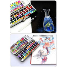 Load image into Gallery viewer, Solid Watercolor Pigment Set